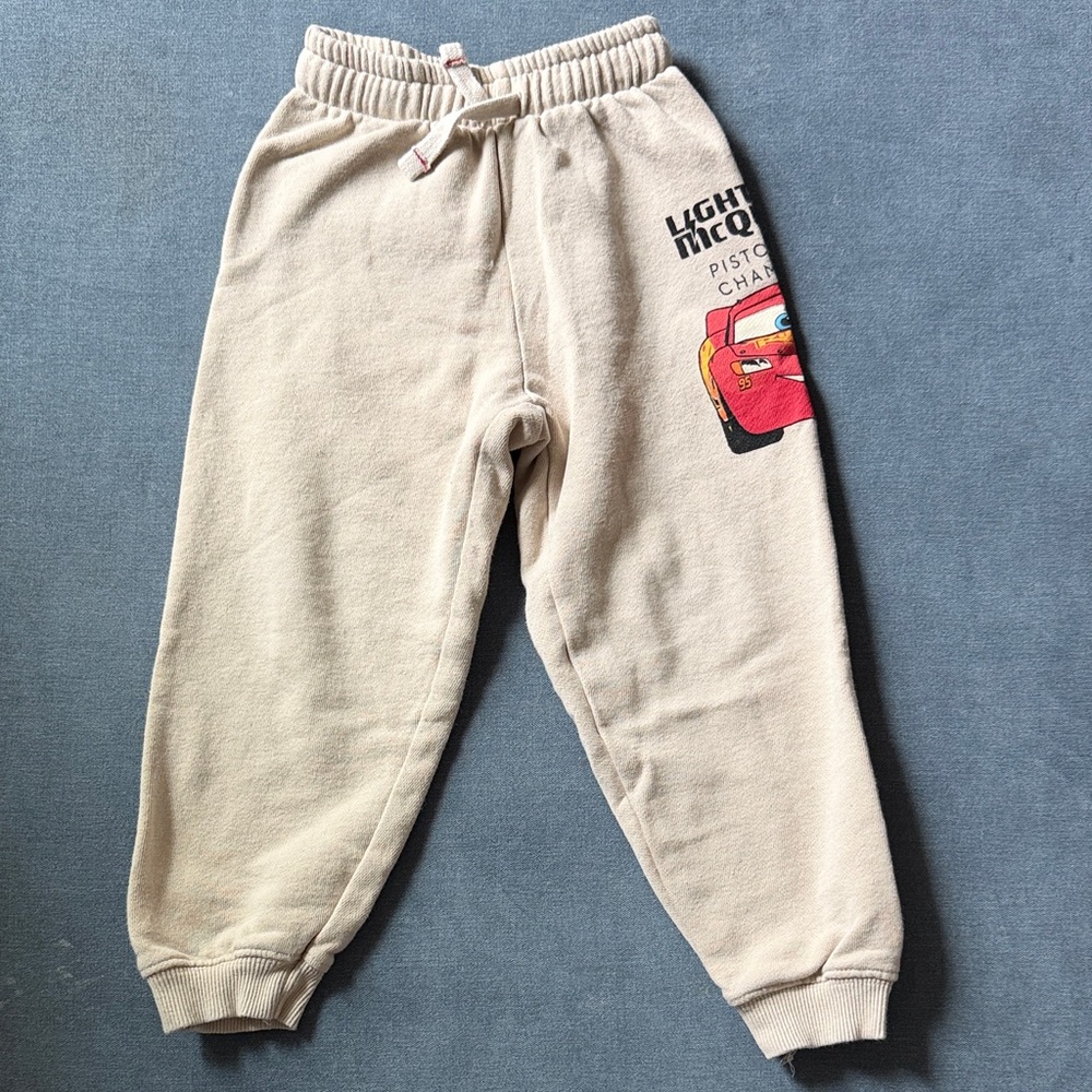 Zara Kids Disney Cars Themed Sweatpants